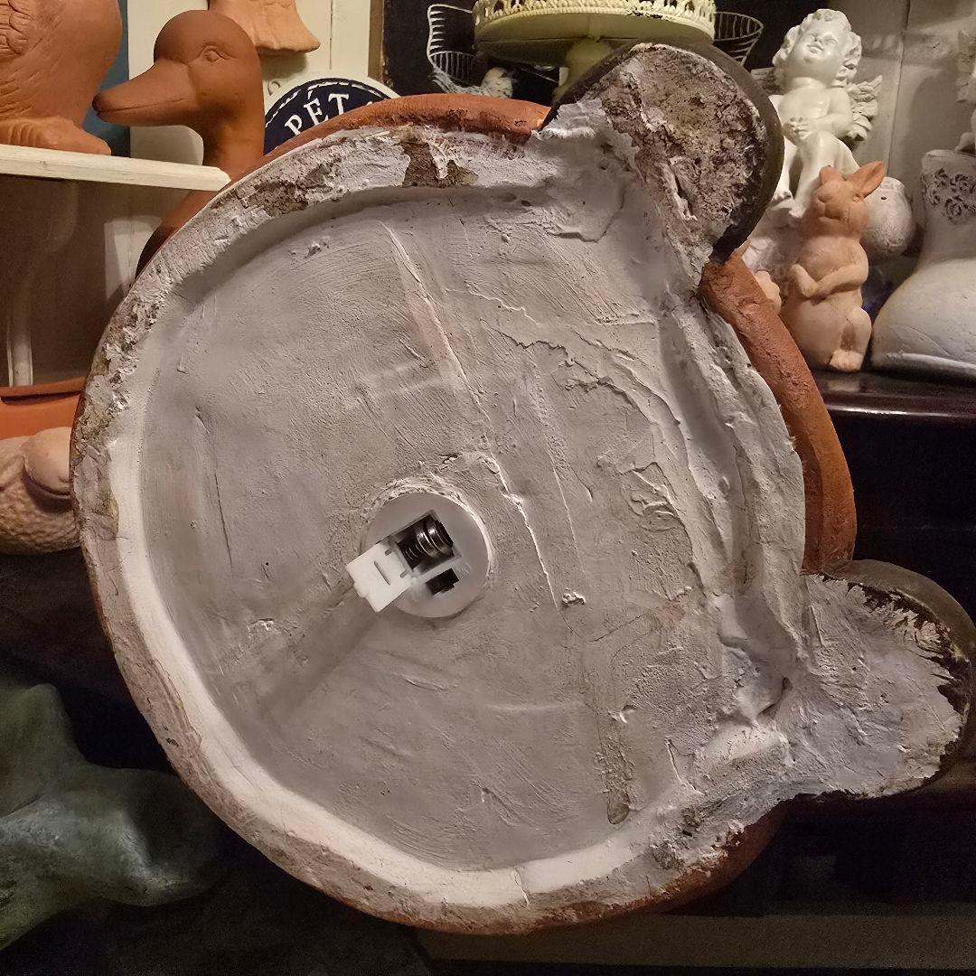 見たことのないとっても珍しいノームさんの電池ボックス式オブジェ♡1点もの໒꒱·