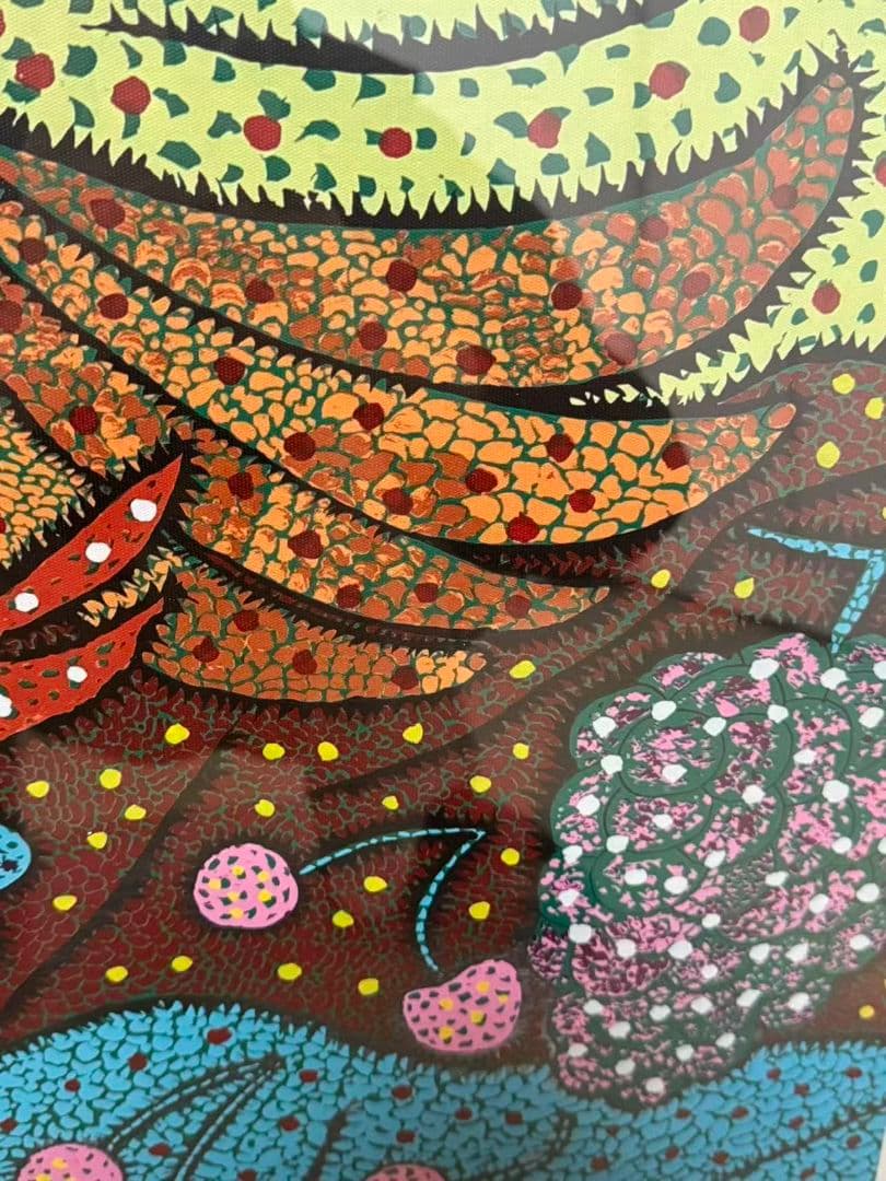 草間彌生YAYOI KUSAMA 版画 幻の野に立ちて ED100