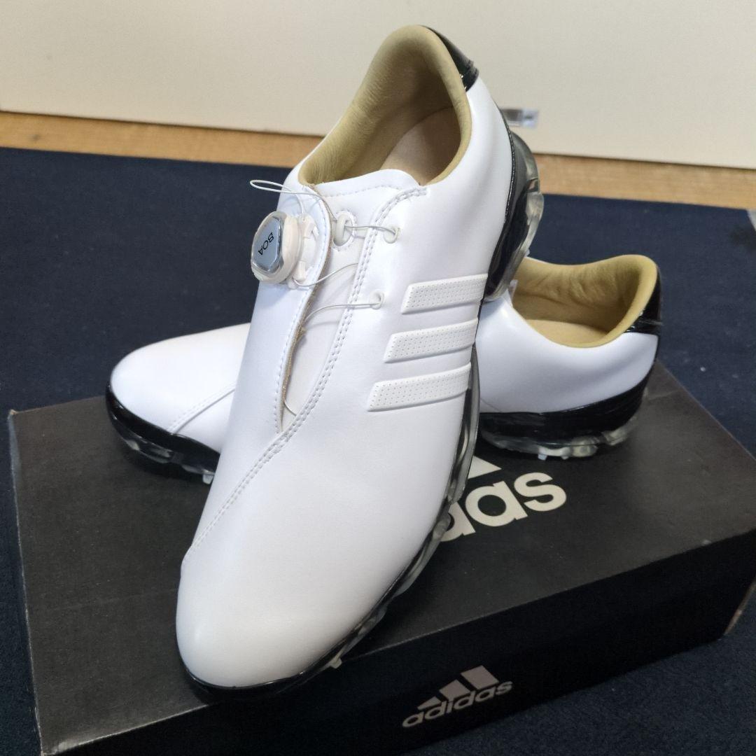adipure ゴルフシューズ ホワイト