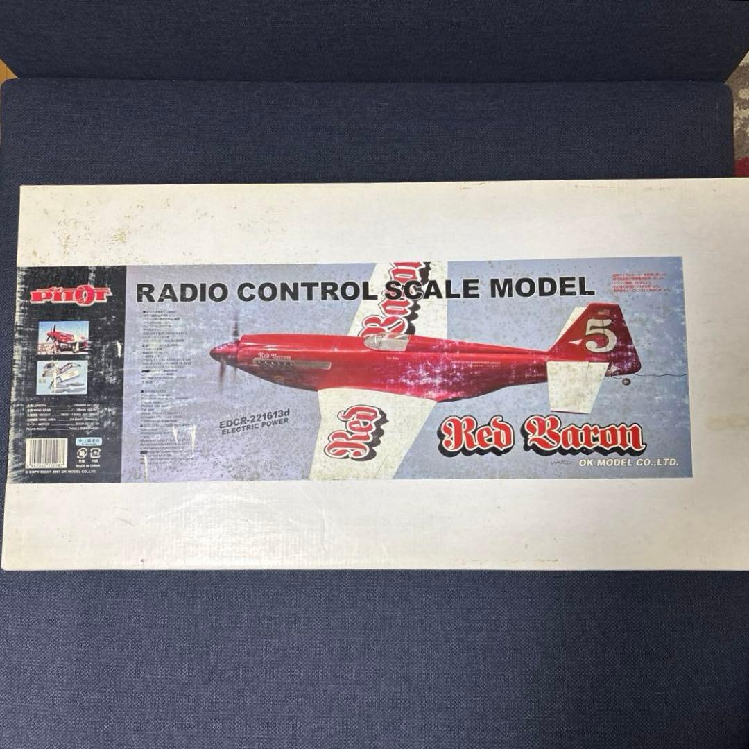 レア【RED BARON 二重反転モーターセット付】 OK模型ラジコン飛行機