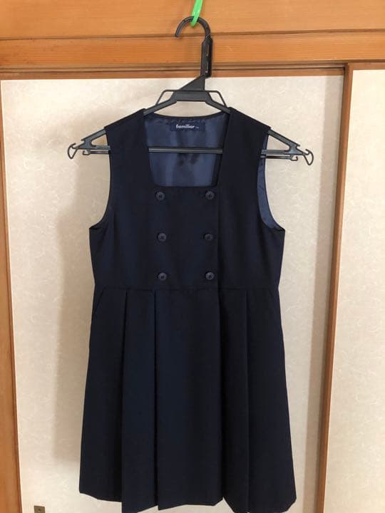 ファミリア　ジャンバースカート、ボレロ　お受験/入学式