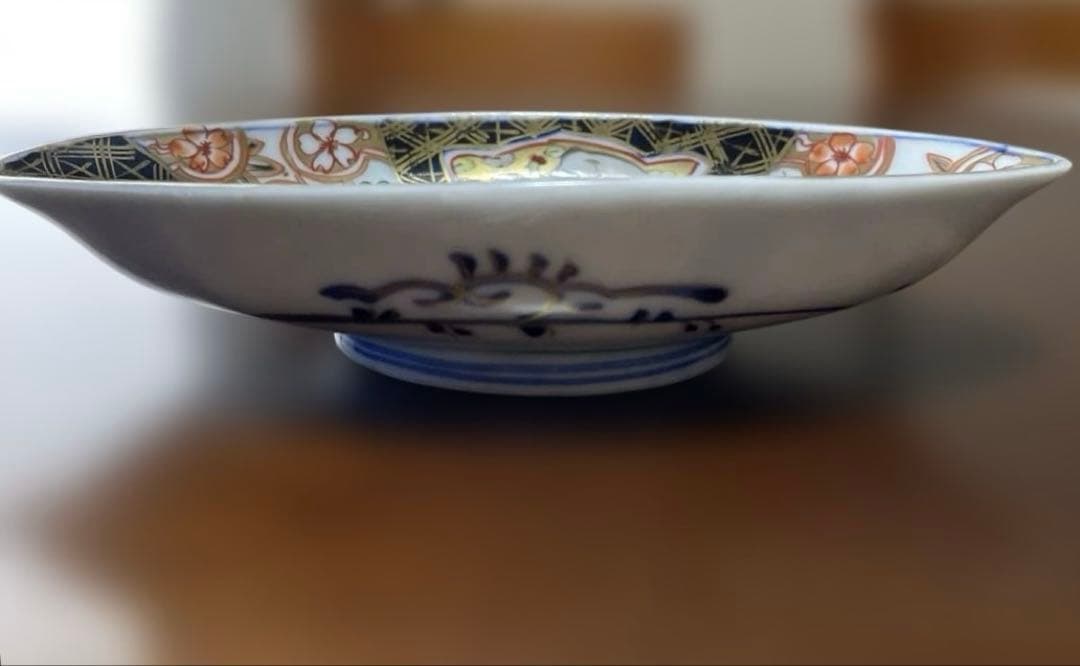伊万里焼　有田焼　金彩 皿 アンティーク 骨董