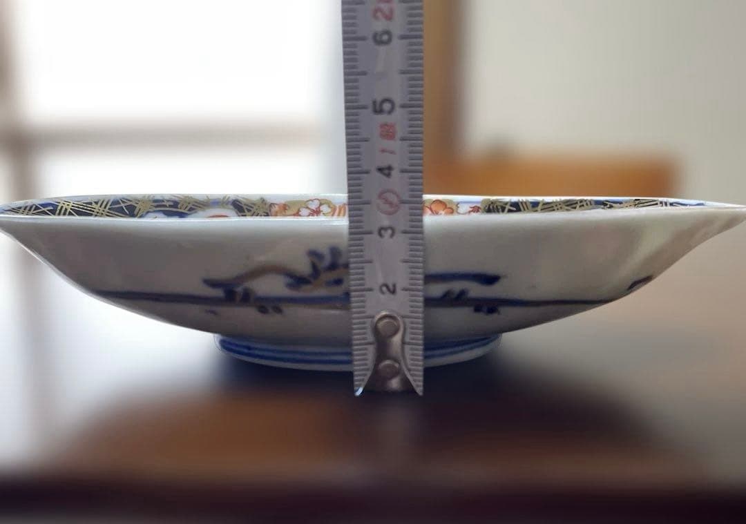 伊万里焼　有田焼　金彩 皿 アンティーク 骨董