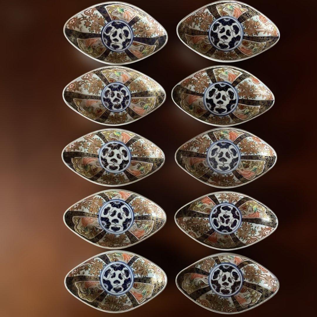 伊万里焼　有田焼　金彩 皿 アンティーク 骨董