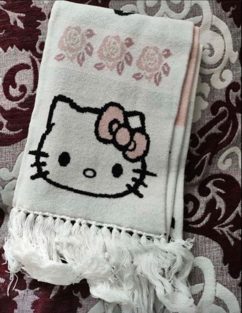 小物 PELLICULE HELLOKITTY hug knitmuffler