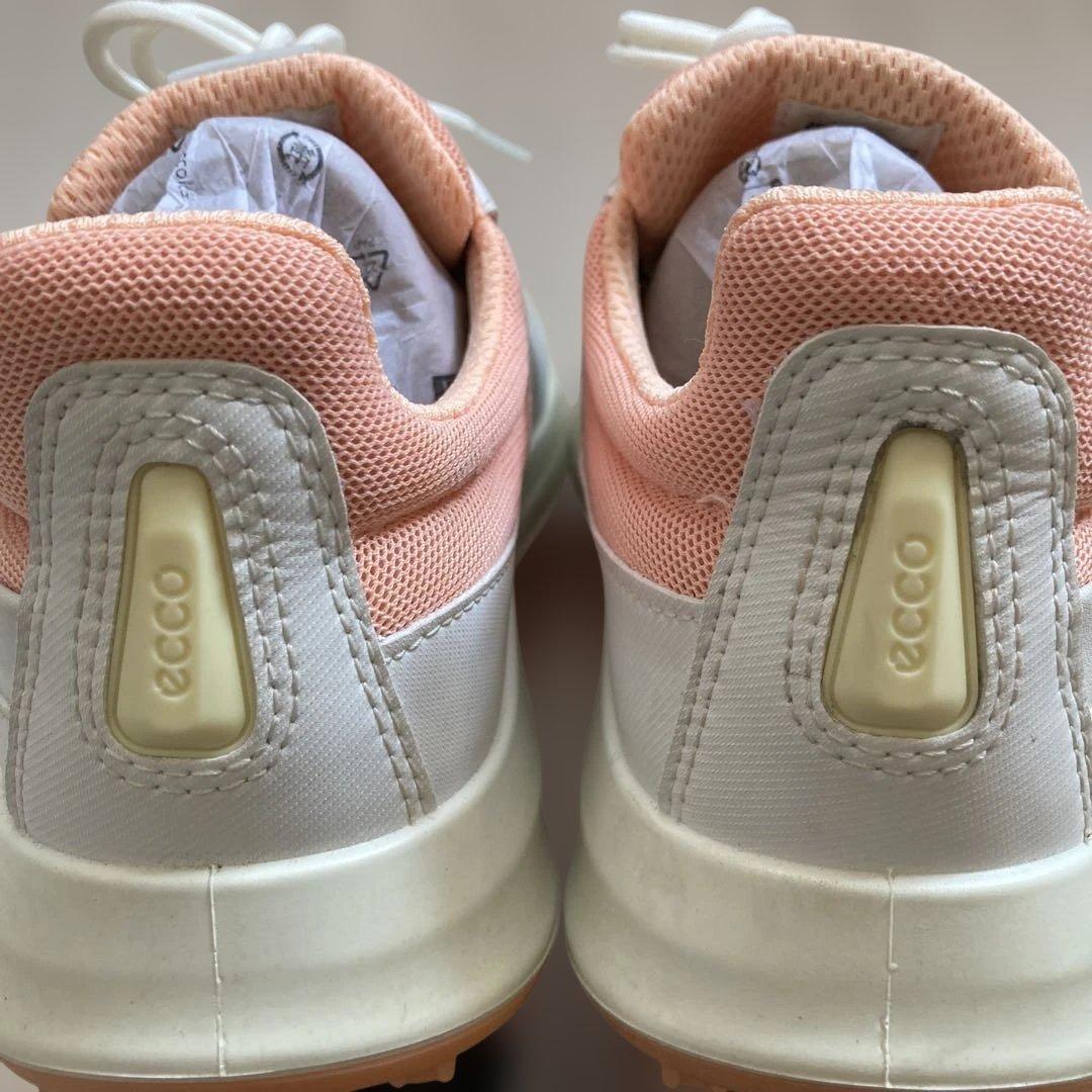 美品ですよ！ecco ゴルフシューズ　23センチスパイクレス