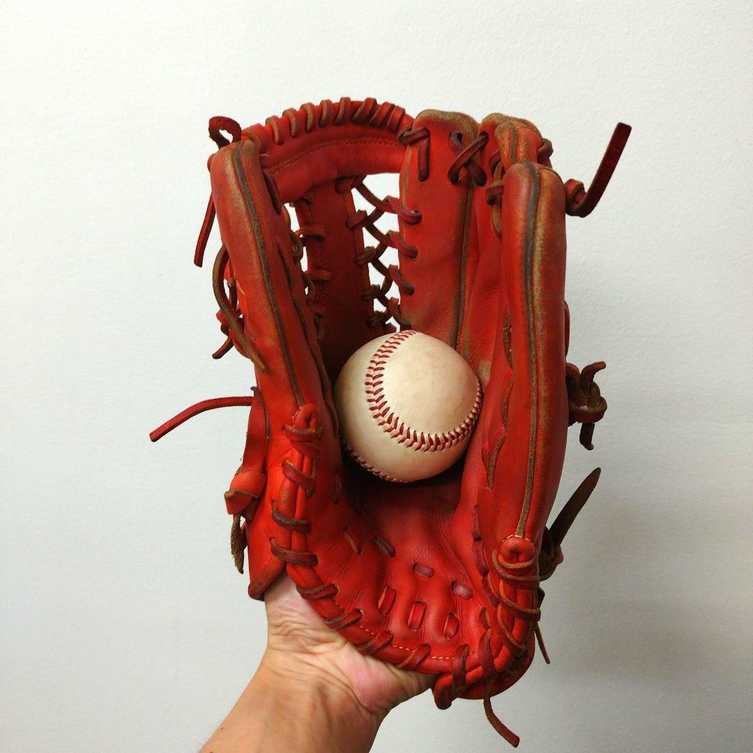 619 ミズノ グローバルエリート 即戦力 型良 軟式 外野手用グローブ