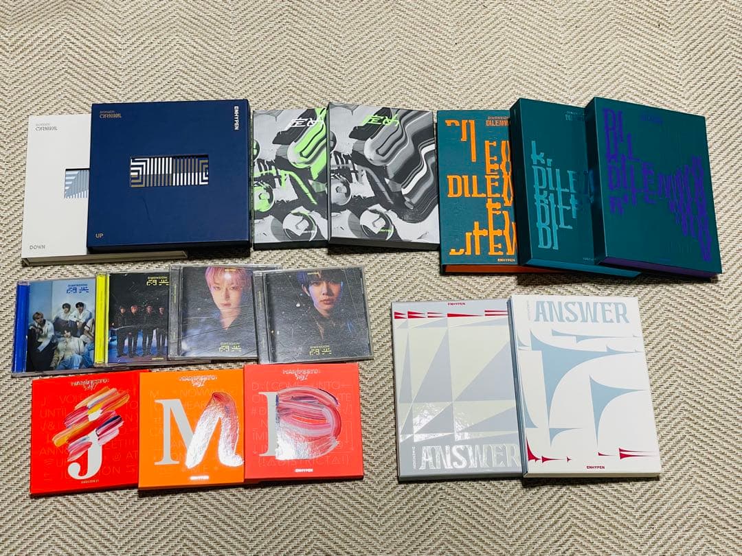 ENHYPEN CD•DVD•本•特典•トレカセット