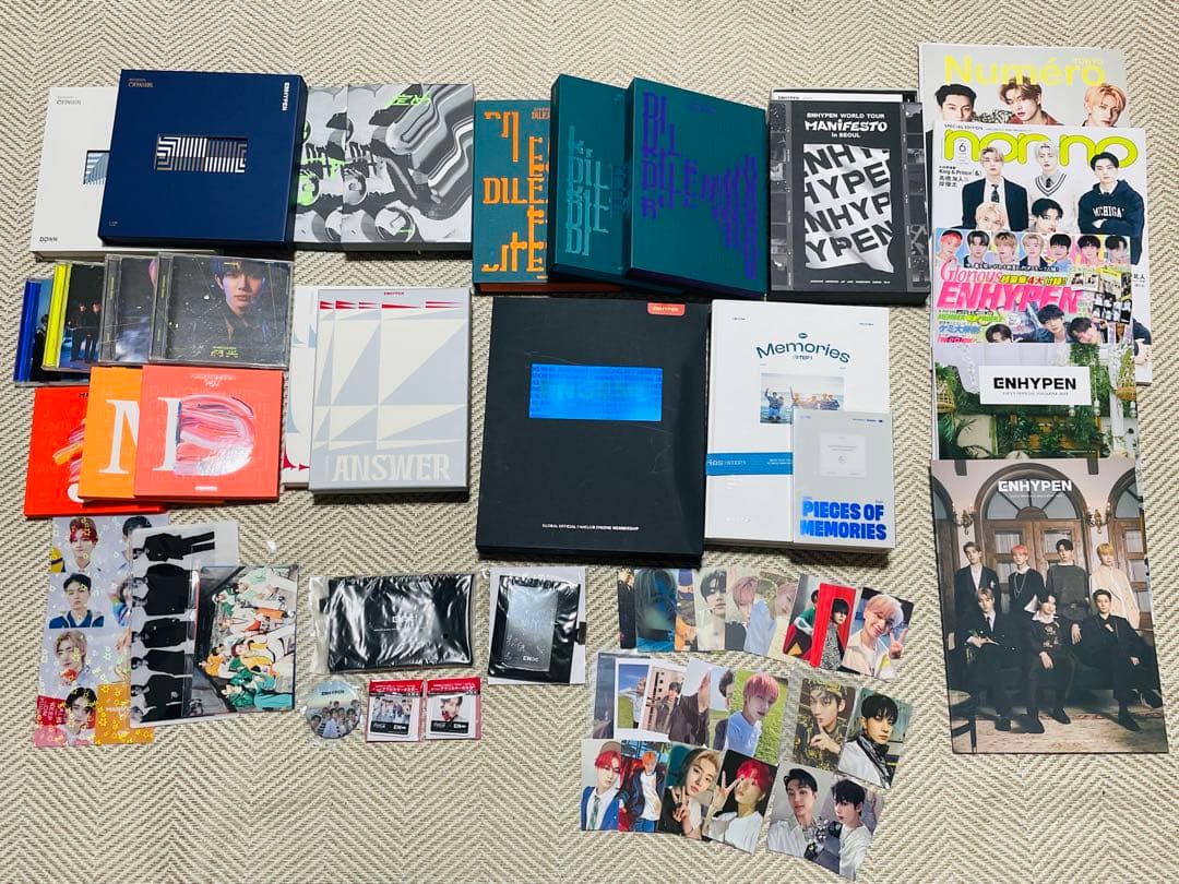 ENHYPEN CD•DVD•本•特典•トレカセット