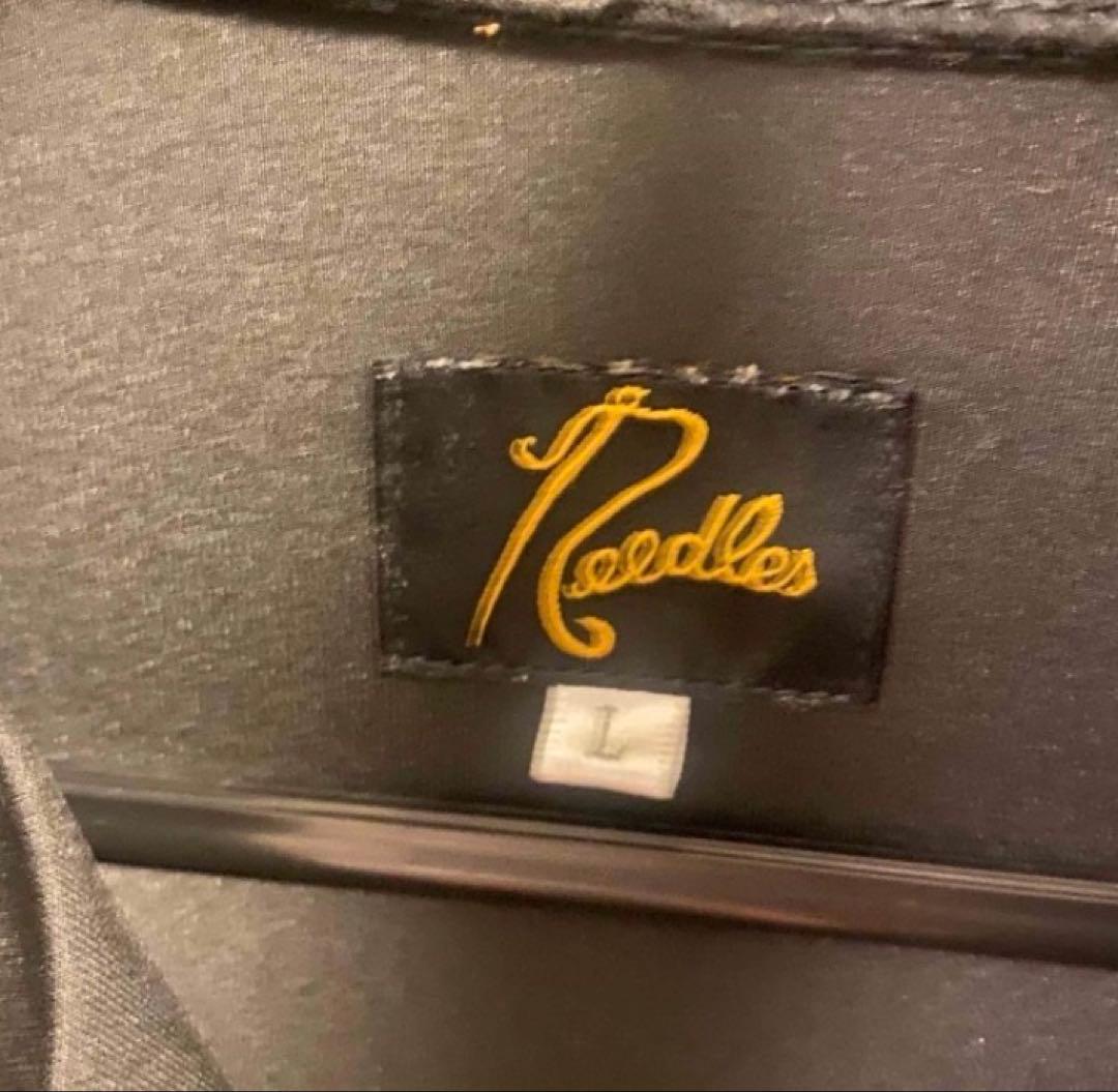 【並行輸入品？】Needles トラックジャケット L ブラック グリーン