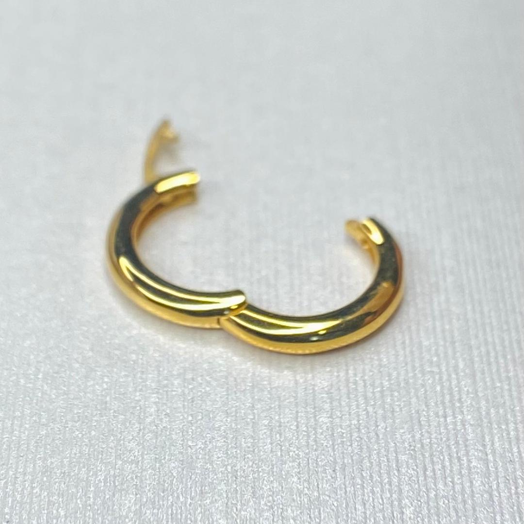 K18YG WG マルカン【M】ロック付き バチカン バチカン クラスプ 円形