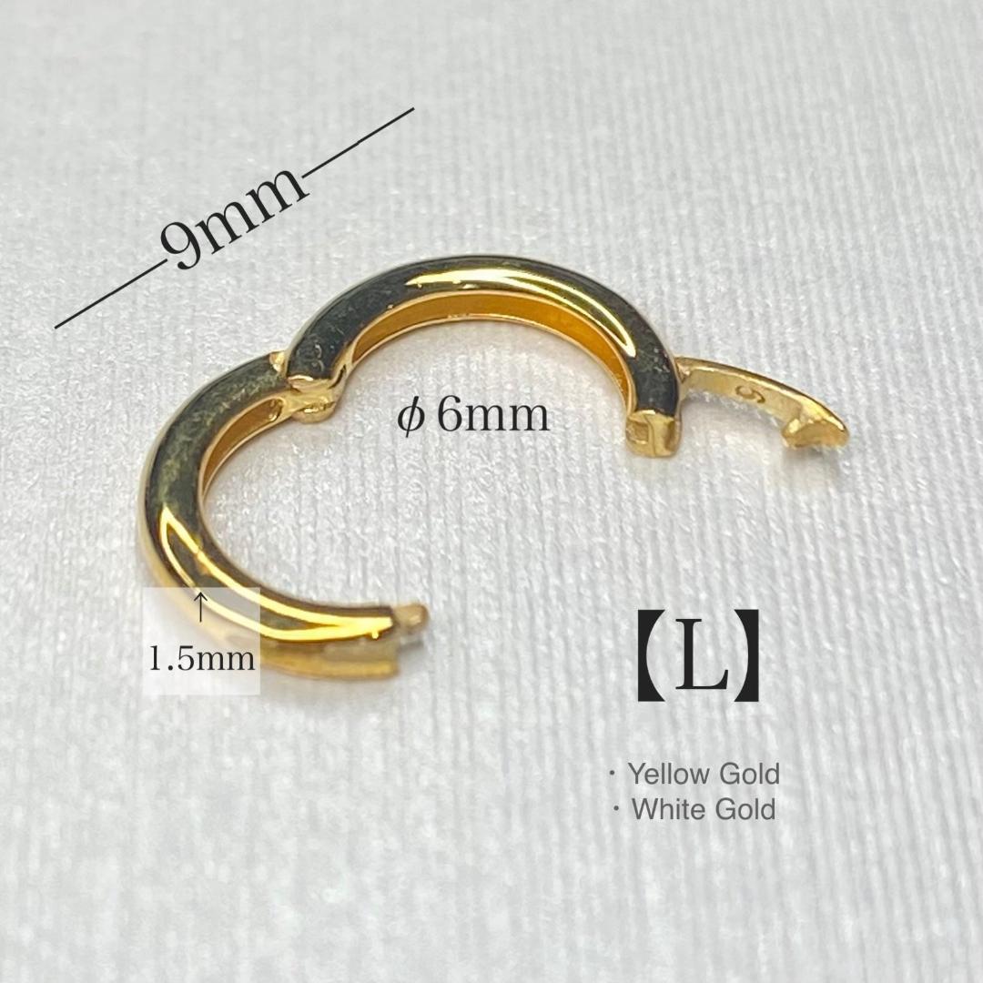 K18YG WG マルカン【M】ロック付き バチカン バチカン クラスプ 円形