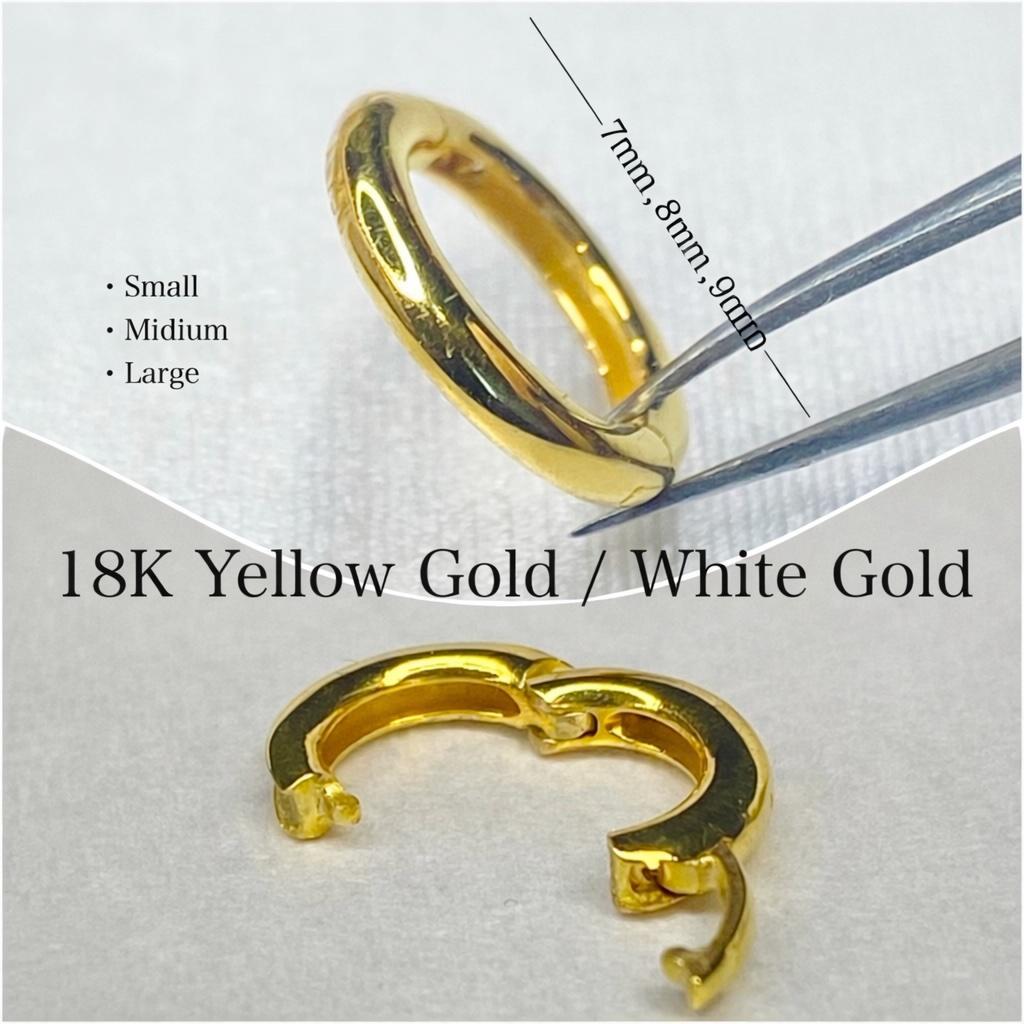 K18YG WG マルカン【M】ロック付き バチカン バチカン クラスプ 円形