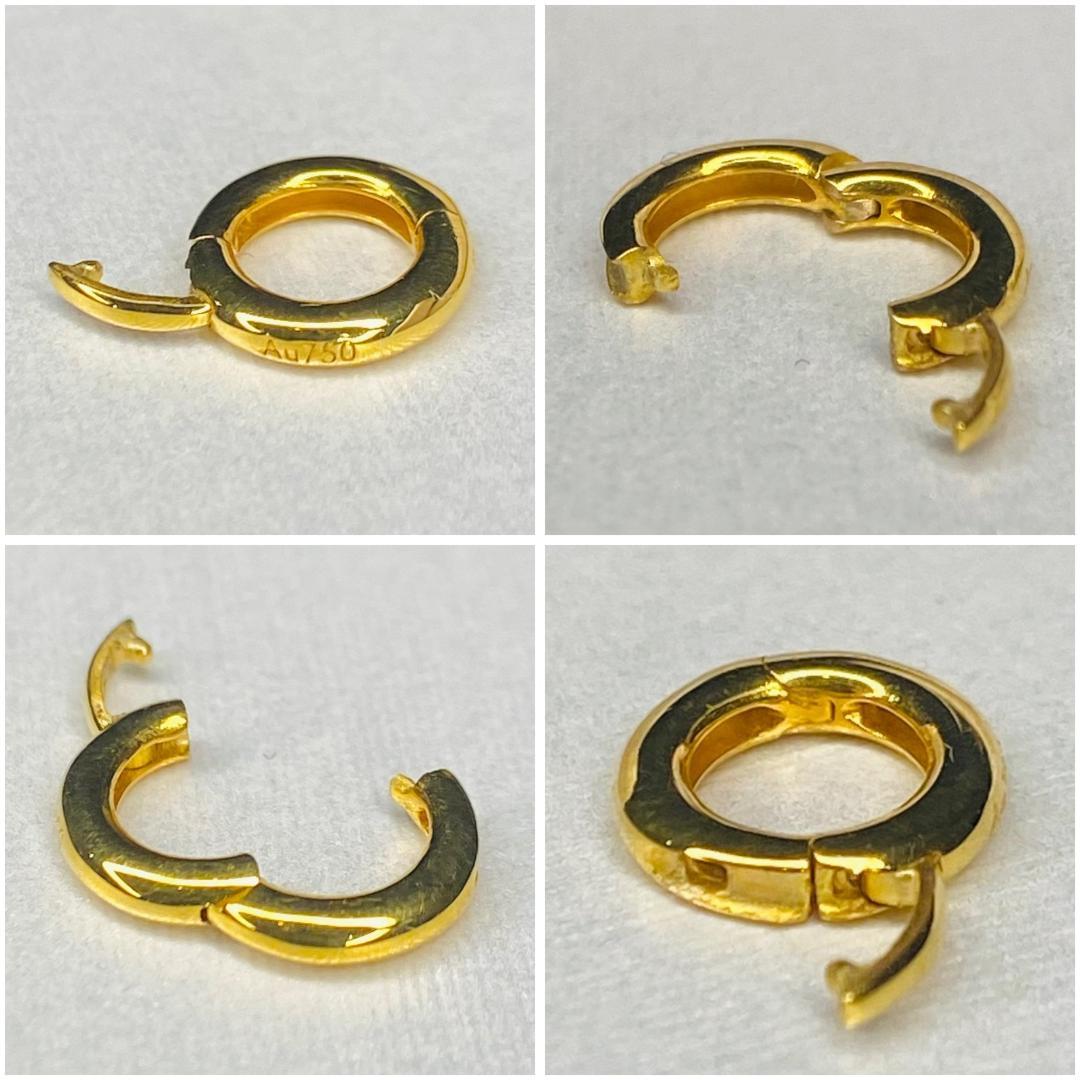 K18YG WG マルカン【M】ロック付き バチカン バチカン クラスプ 円形