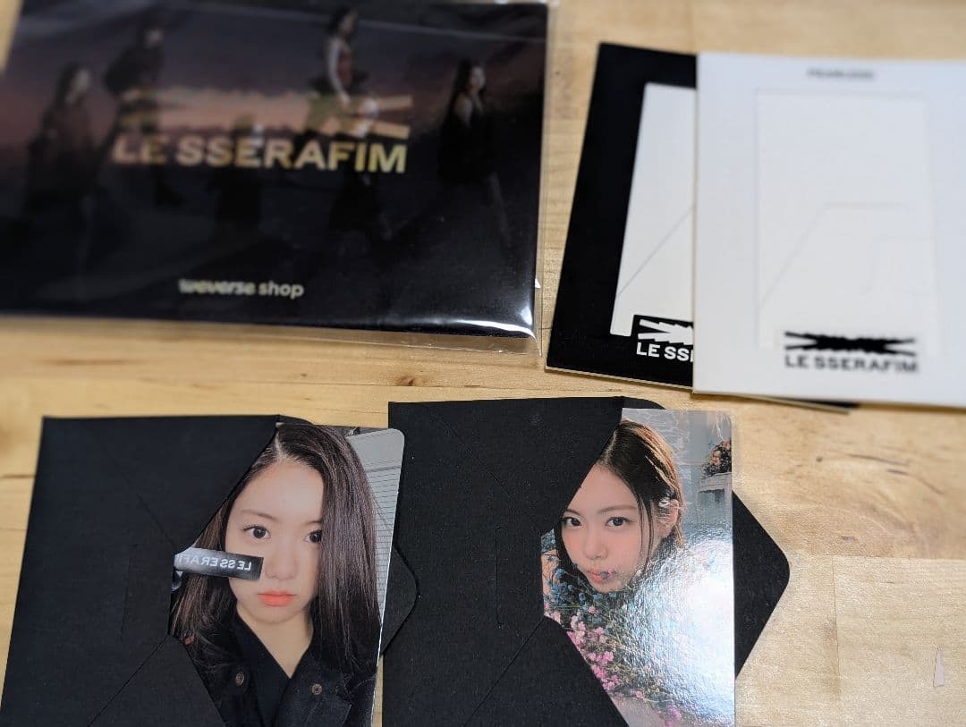 ルセラフィム FEARLESS トレカ 　CD2枚セット