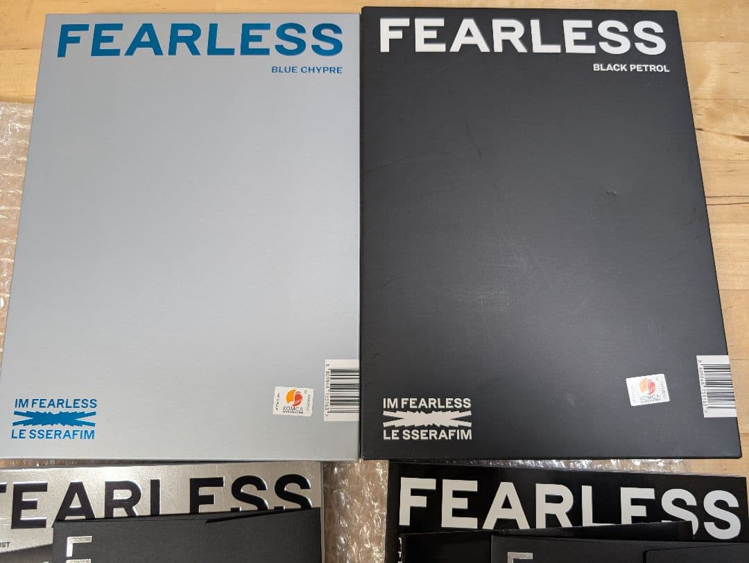 ルセラフィム FEARLESS トレカ 　CD2枚セット