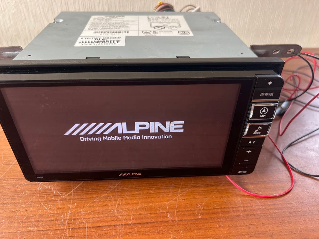 カーナビ 7WV Alpine