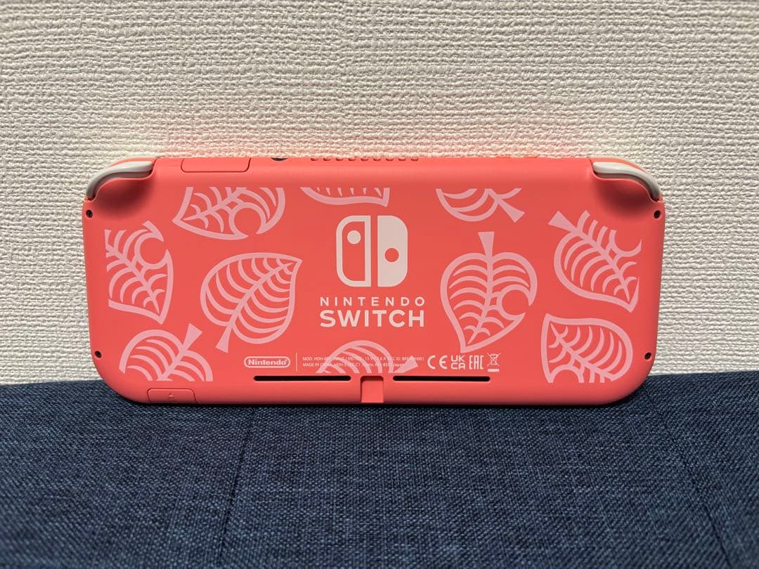 Nintendo Switch Lite どうぶつの森デザイン ピンク