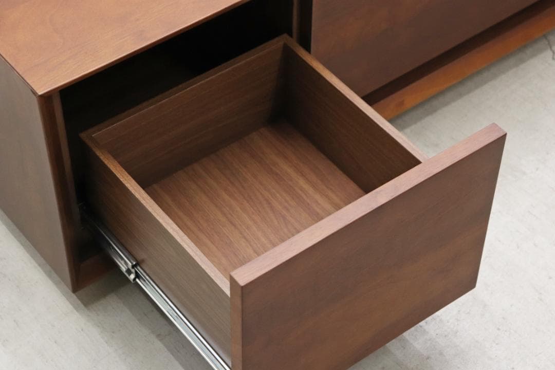 ウォールナット テレビ台 AVボード ローボード ナチュラル モダン シンプル