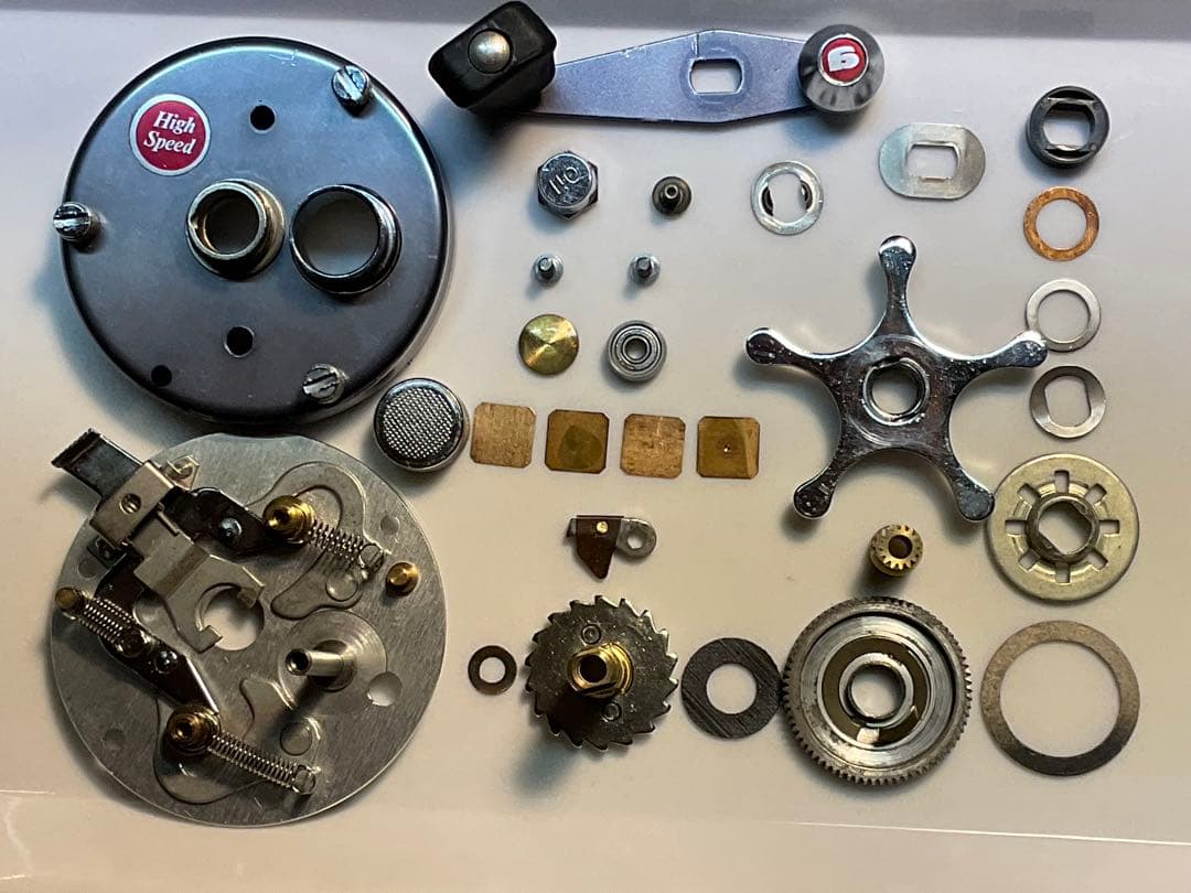 ABU アンバサダー 5500C ビッグA メンテ済 フレーム修正済