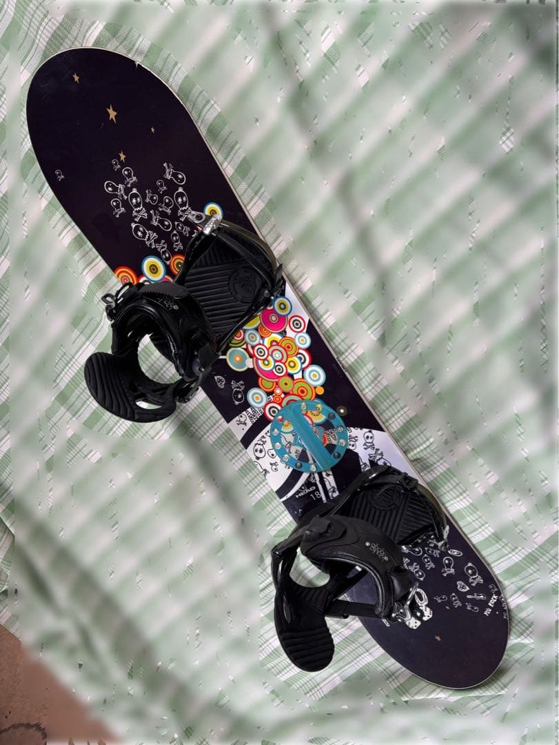 HEAD スノーボード 118cm K2ビンディングセット　中古　子供