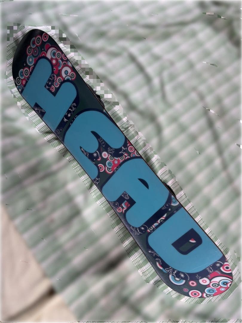 HEAD スノーボード 118cm K2ビンディングセット　中古　子供