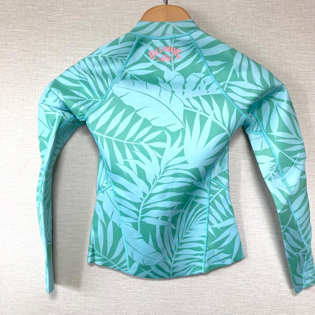 BILLABONG レディース 長袖タッパー フロントジップ ウェットスーツ