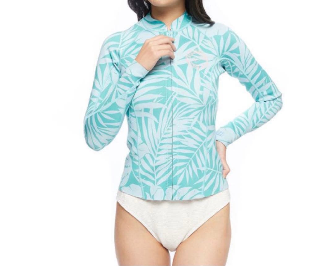 BILLABONG レディース 長袖タッパー フロントジップ ウェットスーツ