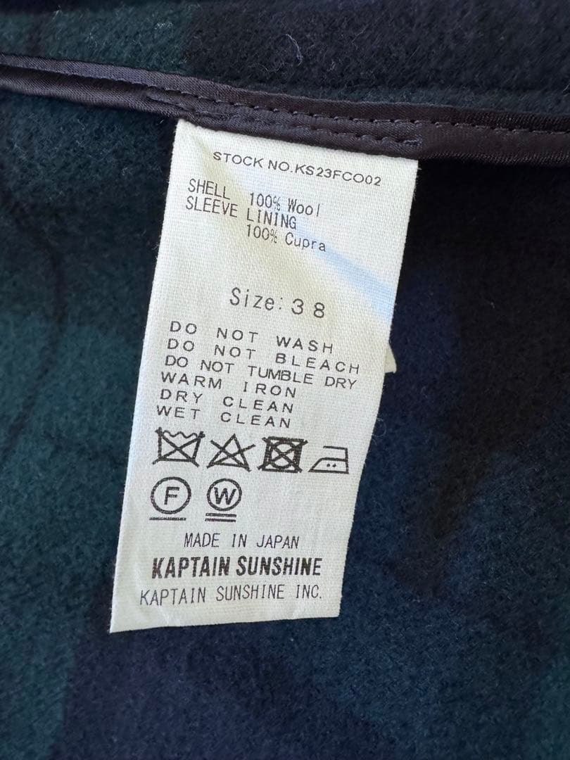 ジャケット・アウター KAPTAIN SUNSHINE TRAVELLER COAT 38