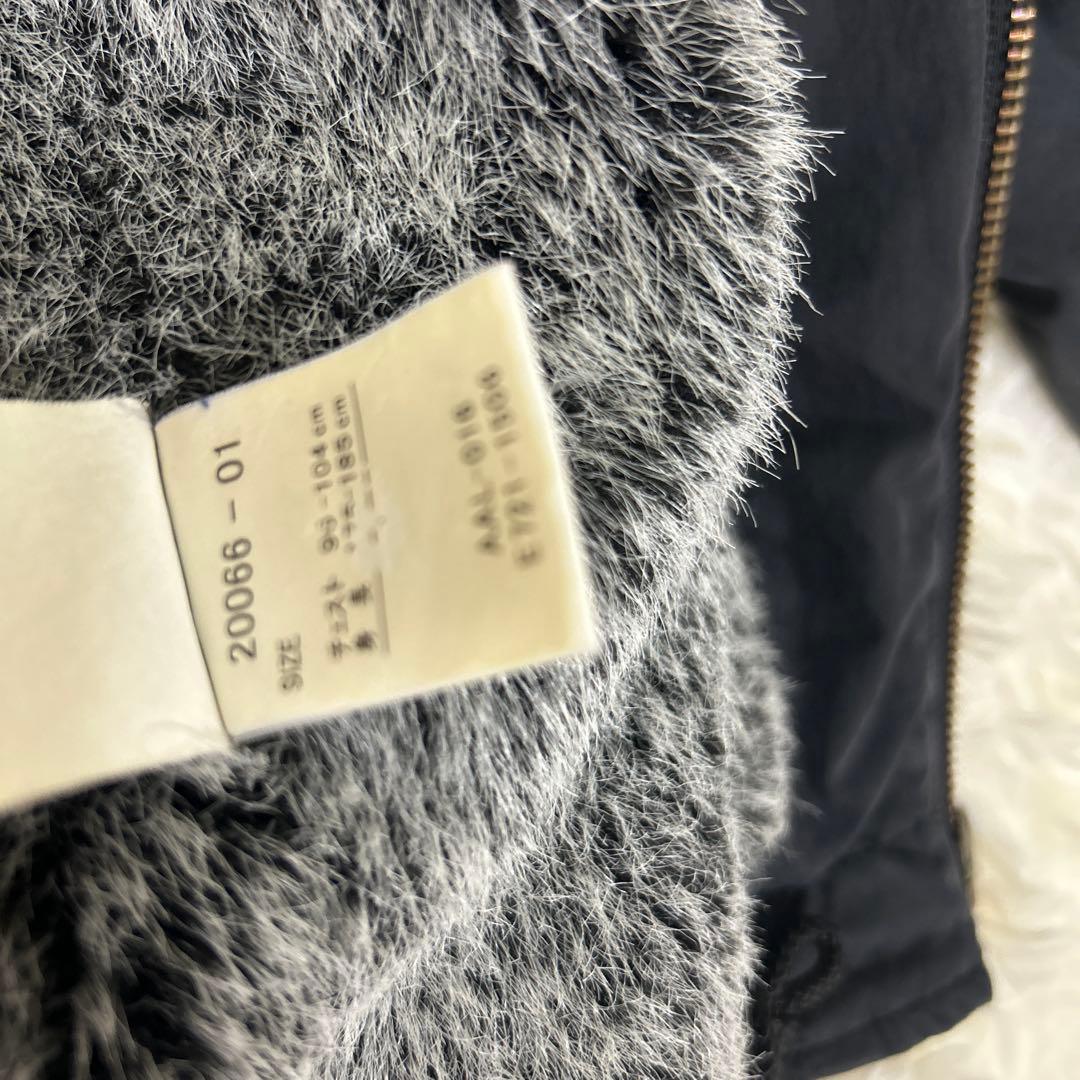 【美品】希少デザイン　アルファ N-1 Deck デッキ ジャケット 黒 L