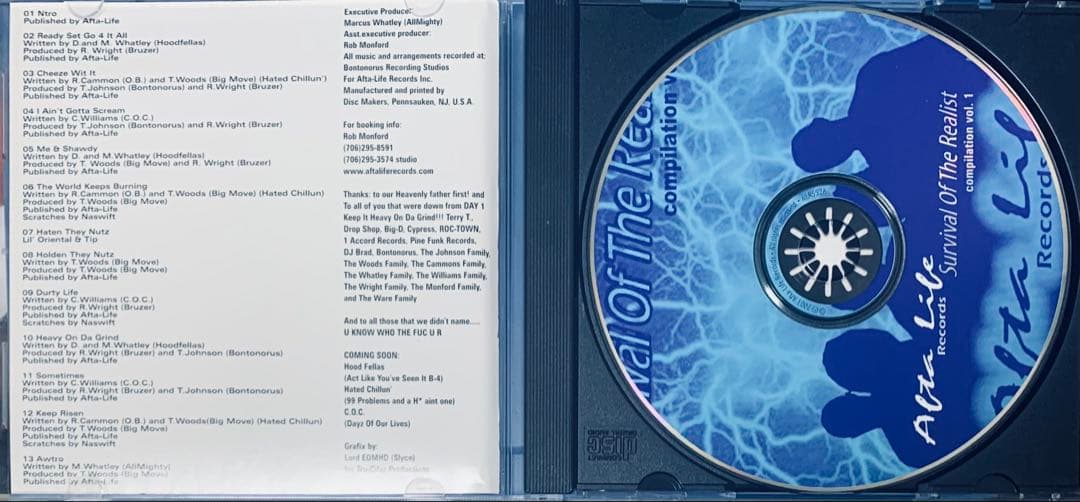 Survival Of The Realestコンピ　G-RAP G-FUNK