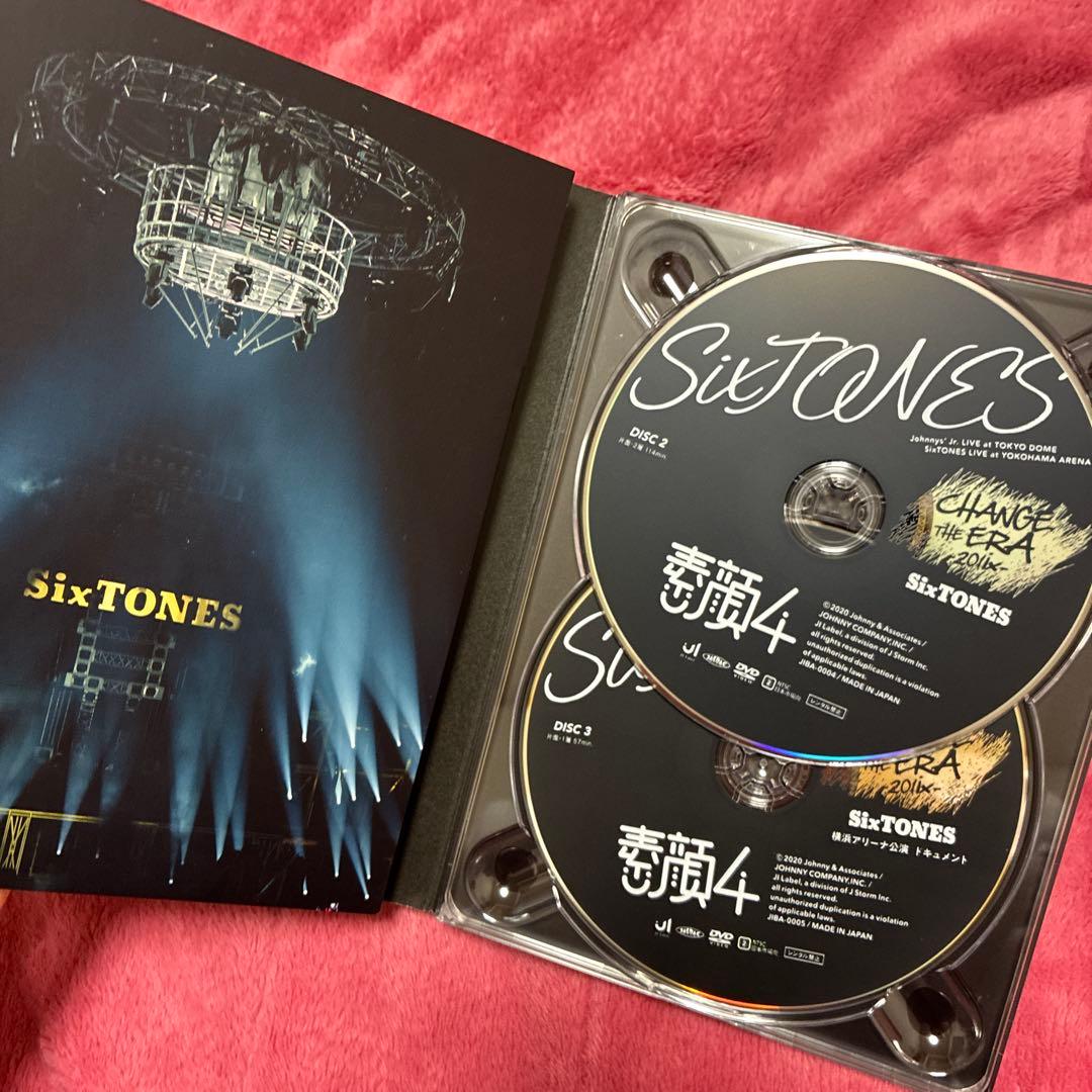 ［受注限定］SixTONES　素顔4　DVD 美品