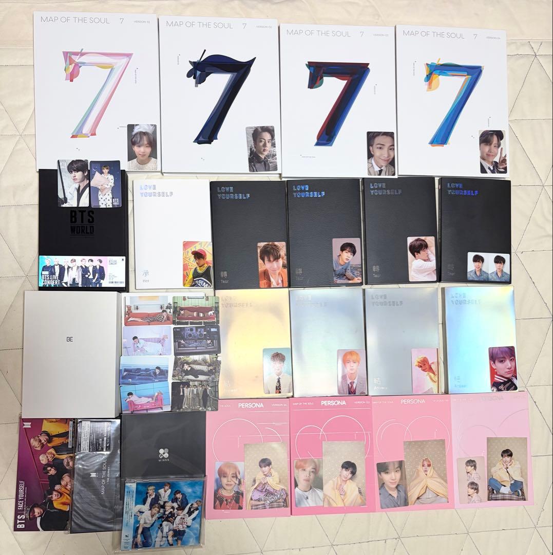 BTS CD 23点　まとめ売り　トレカ付き