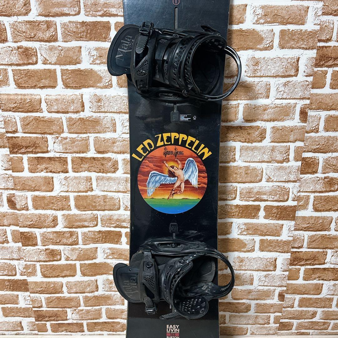【希少品】BURTON Easy Livin 155 レッドツェッペリン