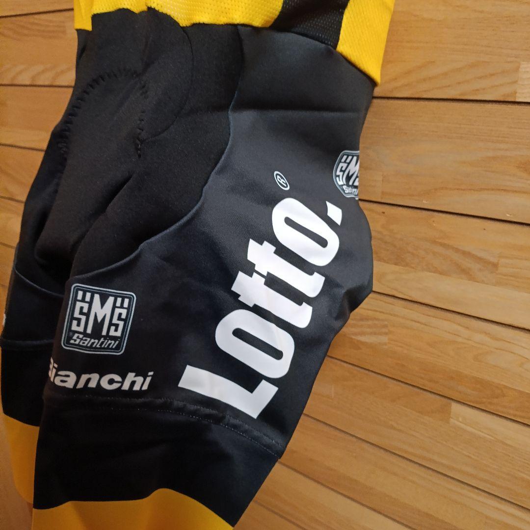 支給品　Lotto Jumbo　ロードスーツ　オランダナショナルチャンピオン