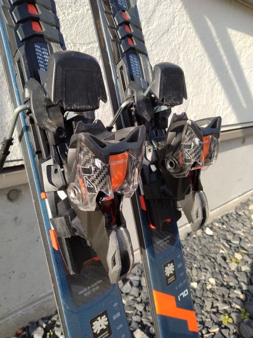 BLIZZARD FREERIDE スキー 板 バインディング付き