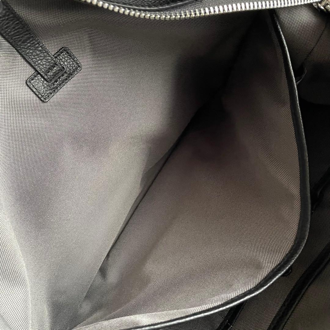 ✨️未使用級✨　Cole Haan ショルダーバッグ　レザー　黒　ボストン