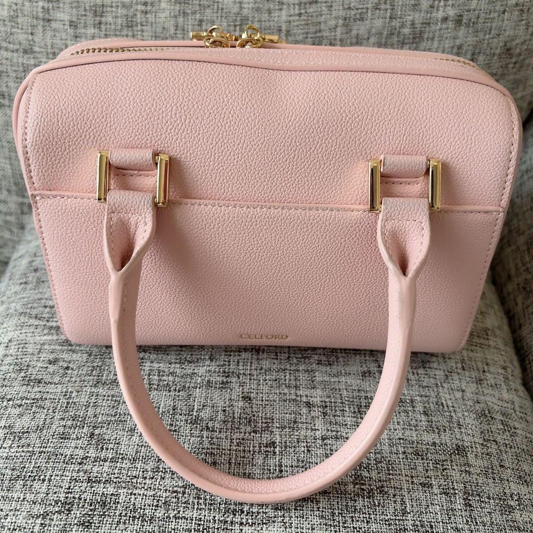 美品　【リュタン】ビジュースタッズボストンバッグ