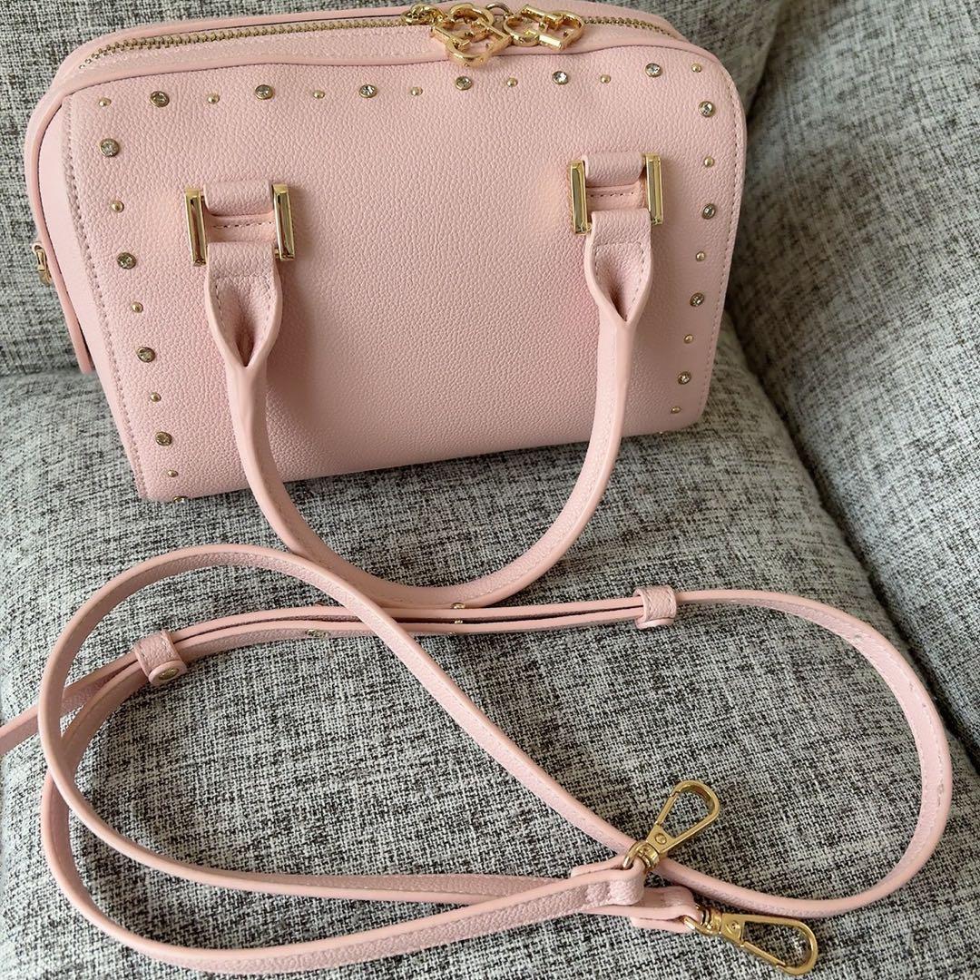 美品　【リュタン】ビジュースタッズボストンバッグ