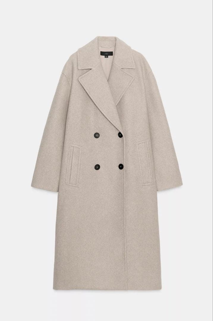 ZARA ソフトオーバーサイズコート