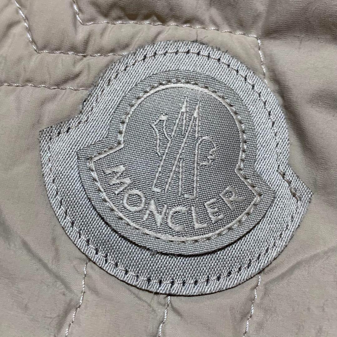 極美品⭐️DRUZY 2024 MONCLER ベージュ ダウンベスト4D166