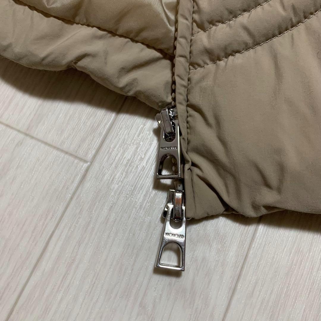 極美品⭐️DRUZY 2024 MONCLER ベージュ ダウンベスト4D166