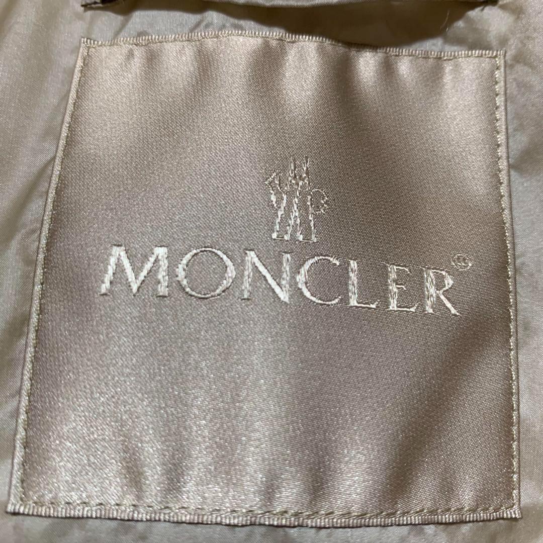 極美品⭐️DRUZY 2024 MONCLER ベージュ ダウンベスト4D166
