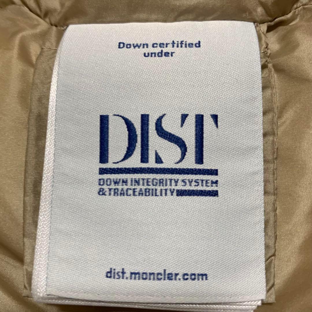 極美品⭐️DRUZY 2024 MONCLER ベージュ ダウンベスト4D166