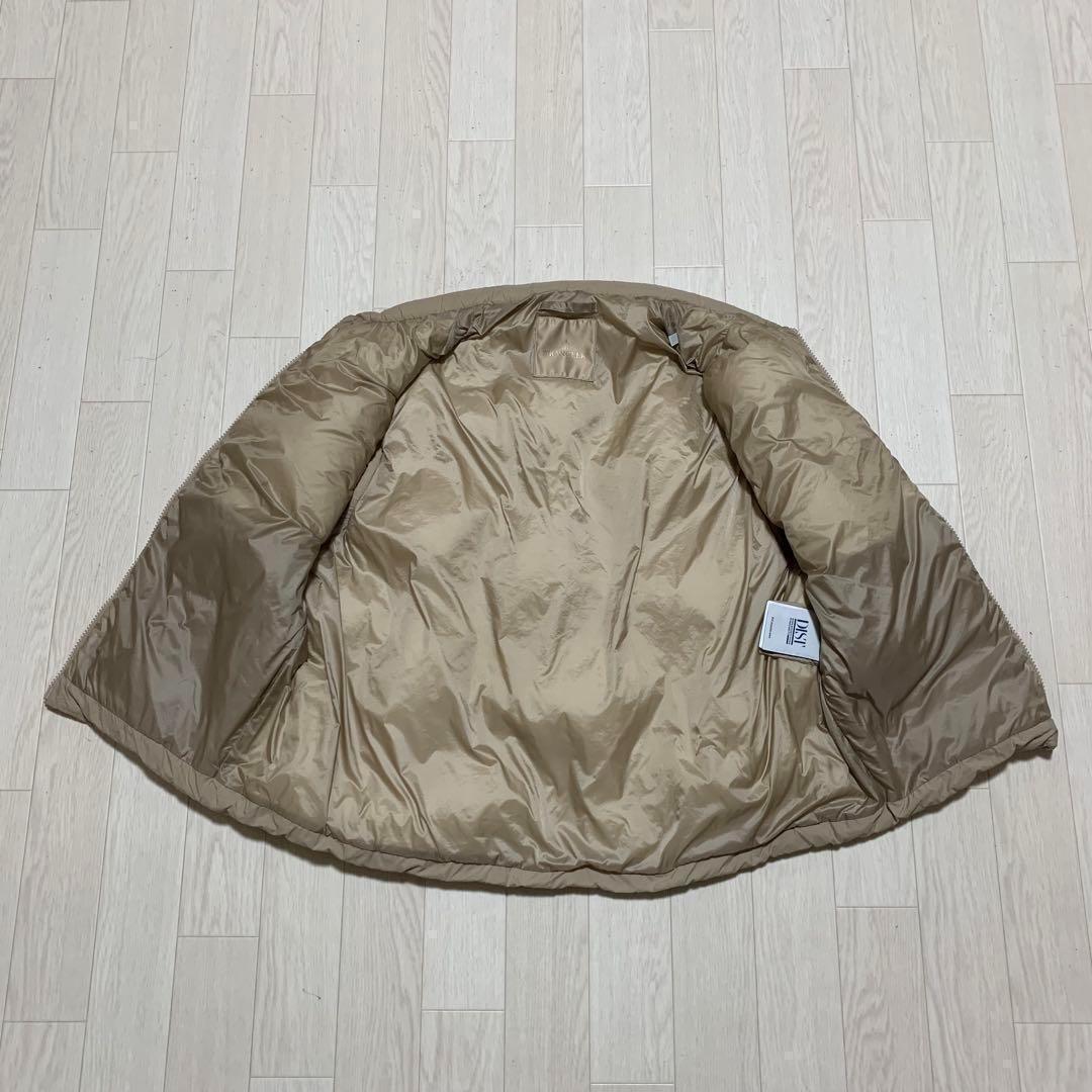 極美品⭐️DRUZY 2024 MONCLER ベージュ ダウンベスト4D166