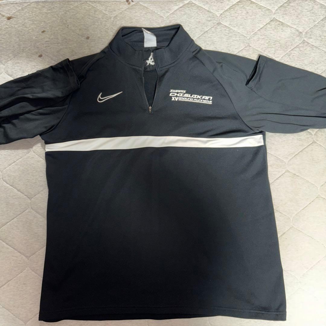 ちすいかんハーフジップロンT