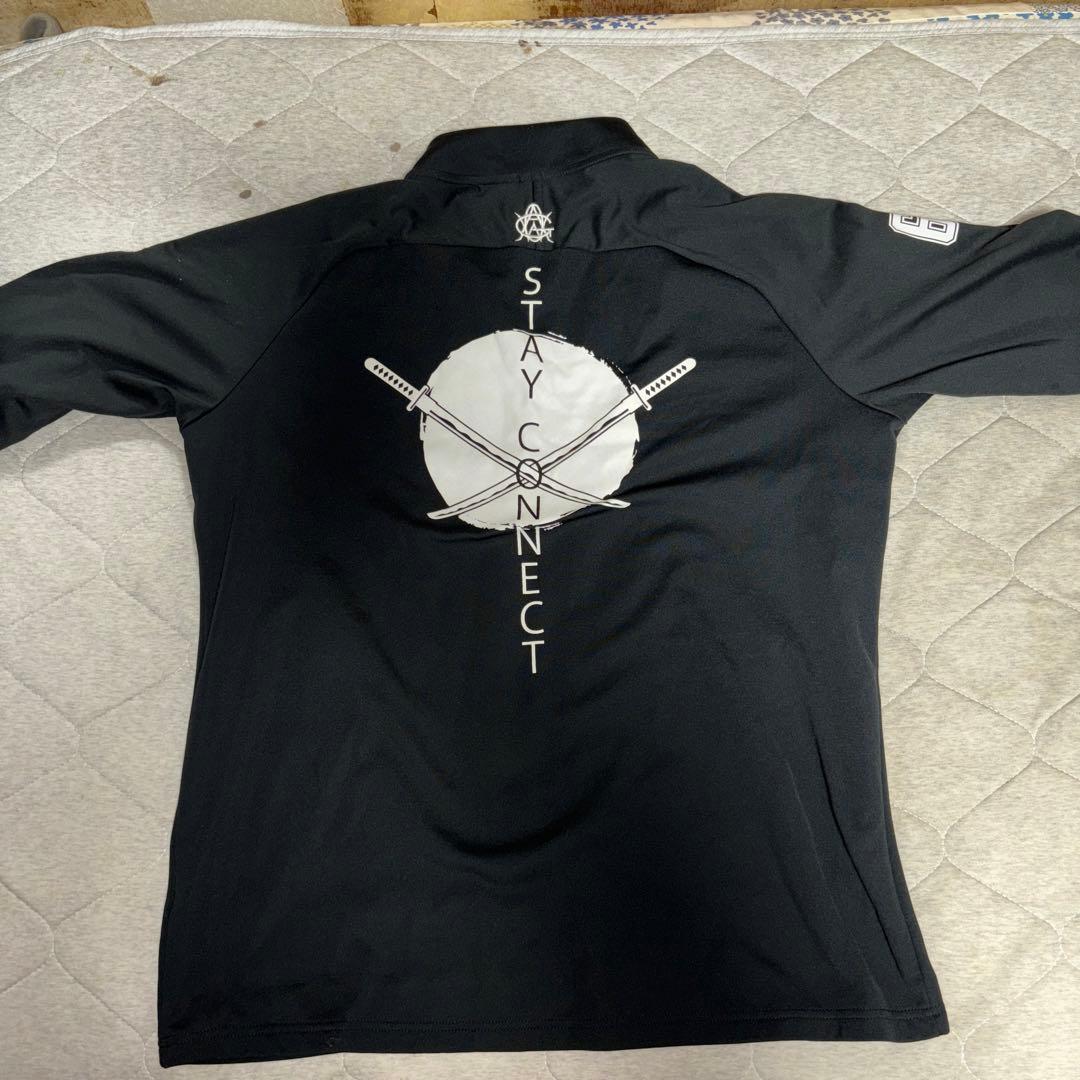 ちすいかんハーフジップロンT