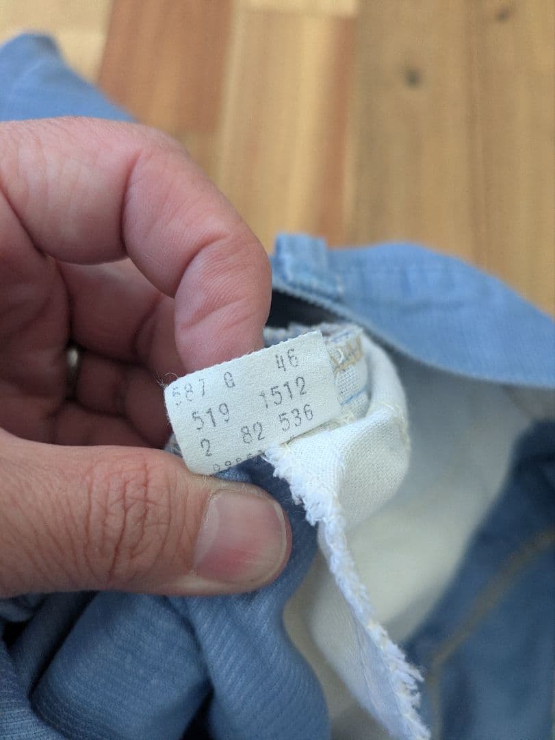 Levi's 519 コーデュロイ タロン42ジップ