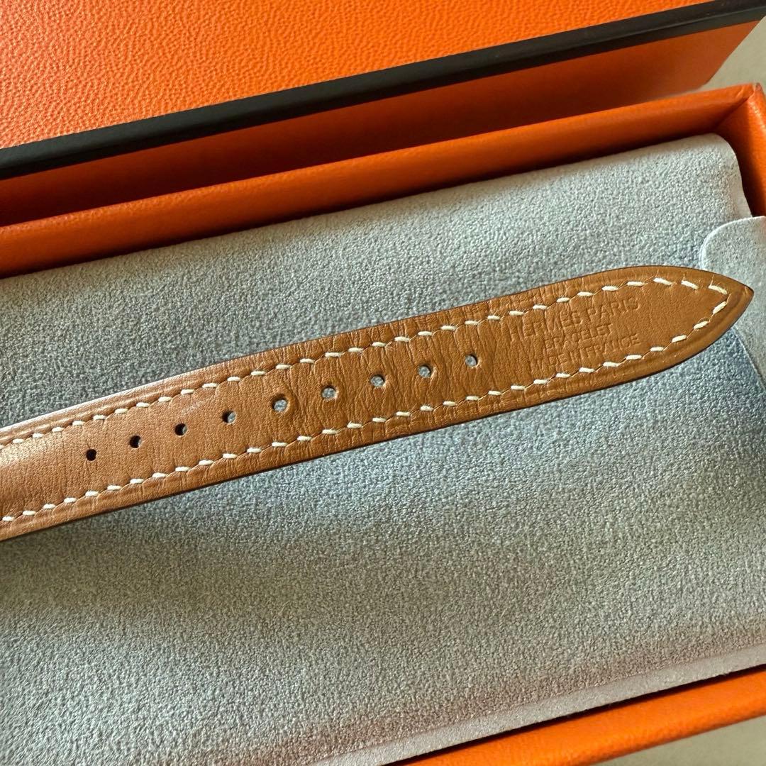 美品 Apple Watch エルメス レザー ストラップ ゴールド　人気色