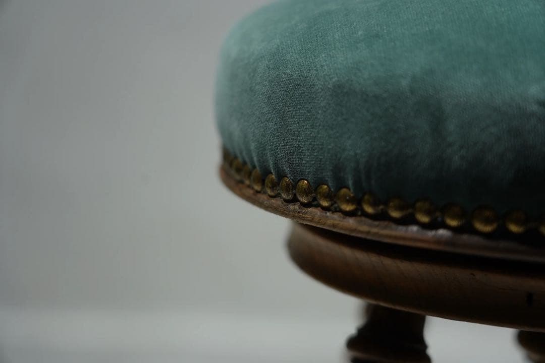 ナポレオンチェア　スツール　アンティーク　古手　1800年代後期　フランス